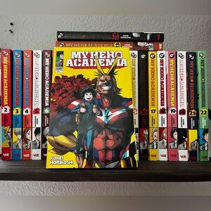 My hero academia manga 1-24